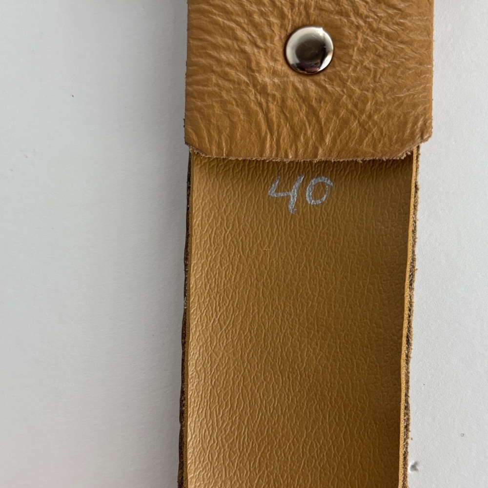 Kippys Tan and Silver Studded Belt - Picture 3 of 5